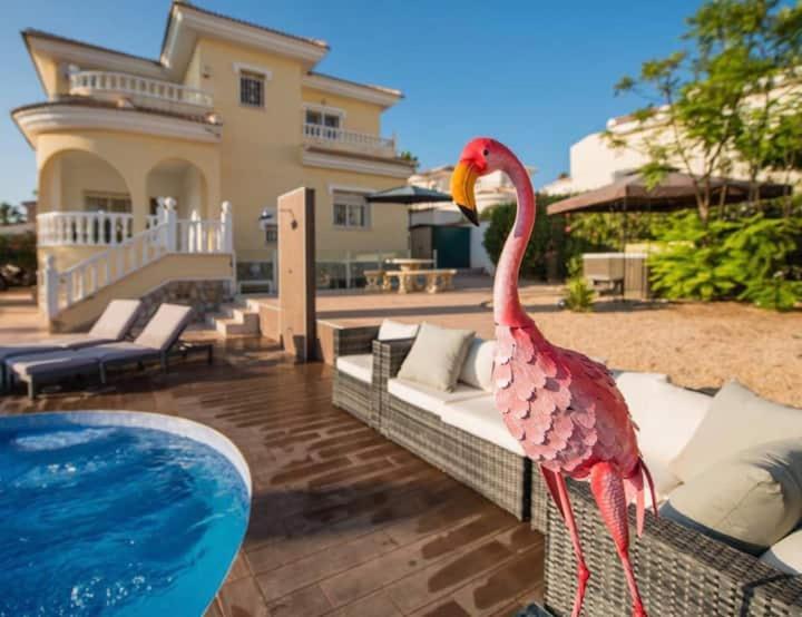 Luxury Private Villa Casa Jojo Own Pool & Hot Tub Ciudad Quesada Dış mekan fotoğraf